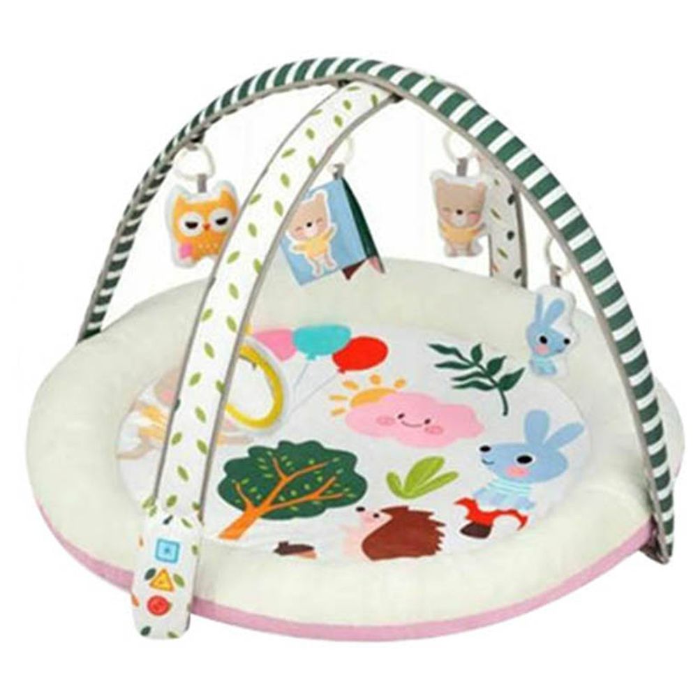Little Angel Baby Play Mat Activity Gym With Lights & Music -Pink