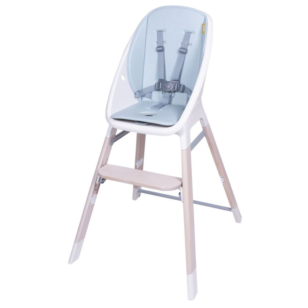Koo-di Tiny Taster 3-In1 Wooden Highchair - Spring Water