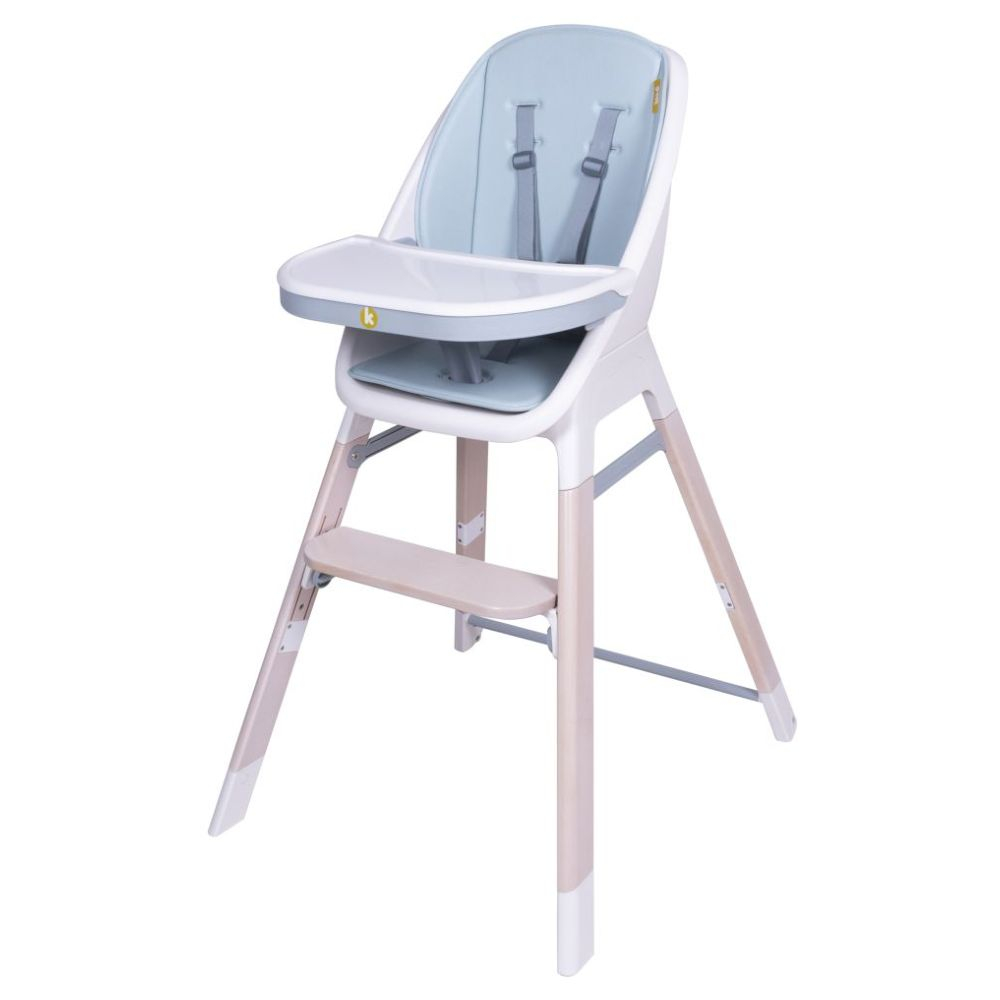 Koo-di Tiny Taster 3-In1 Wooden Highchair - Spring Water