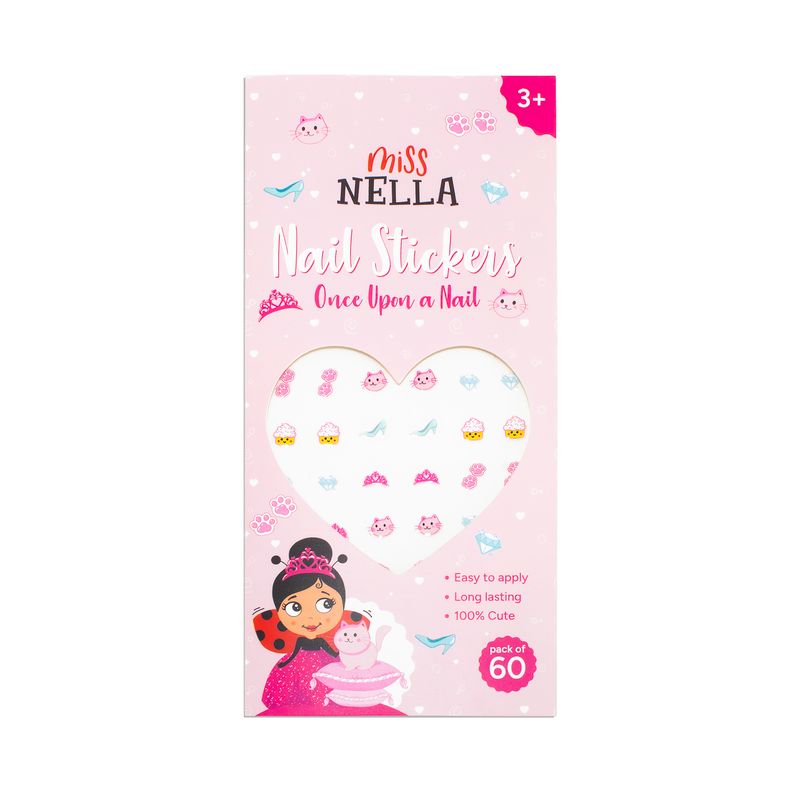 Miss Nella - Once Upon A Nail Stickers - Multicolor - 60 Pcs