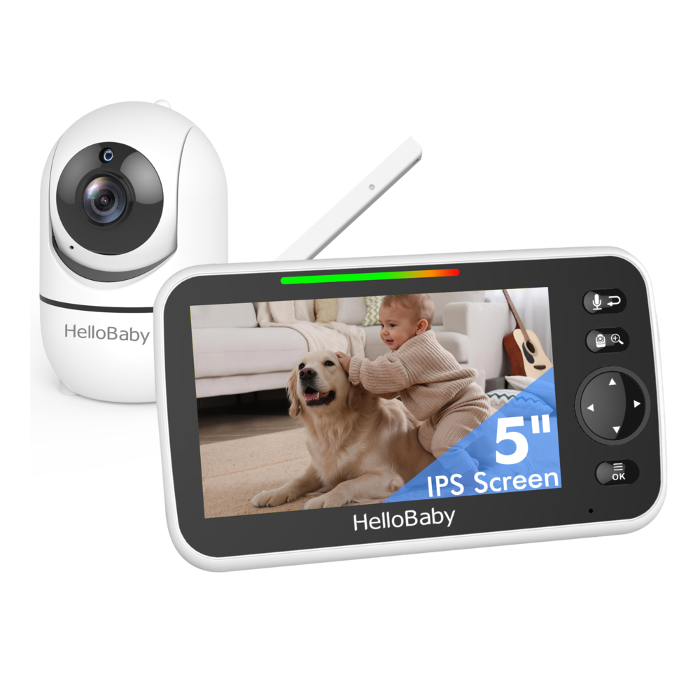 Hello Baby 5 Inch LCD Screen Baby Video Monitor