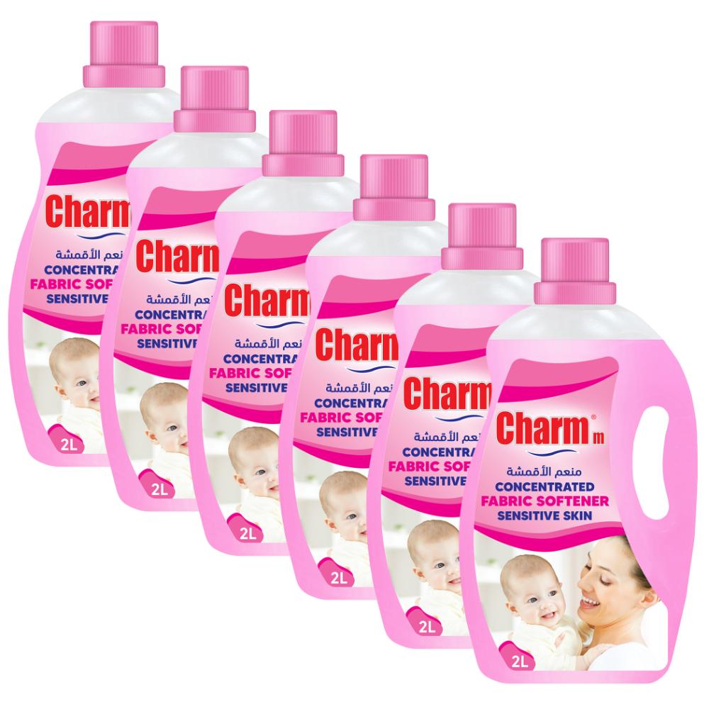 Charmm - Fabric Softener For Baby's Laundry - 2L - 6pcs