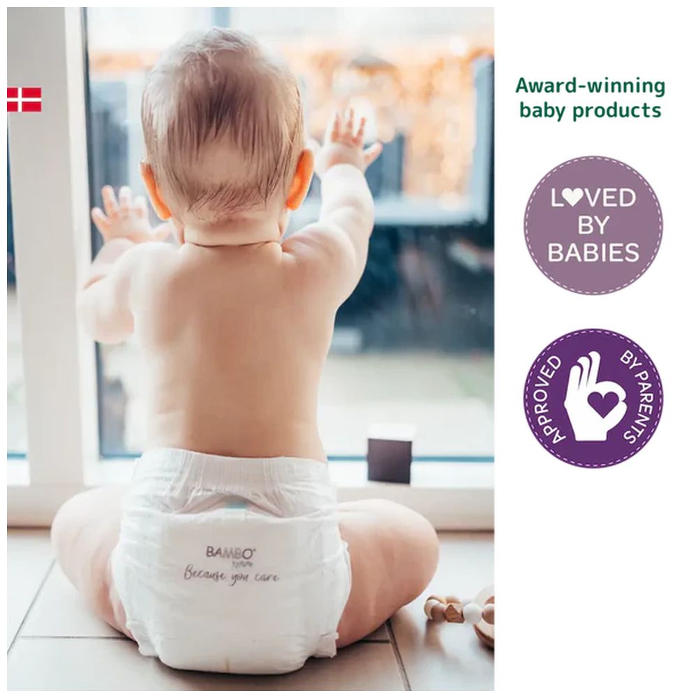 Bambo Nature, Eco-Labeled Diapers, Size4,7-14 kg ,24pcs