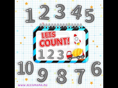 Lets Count In Arabic Interactive Book