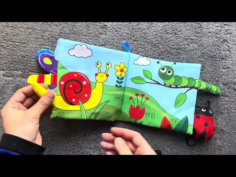 Jungle Animal Large Fabric Book