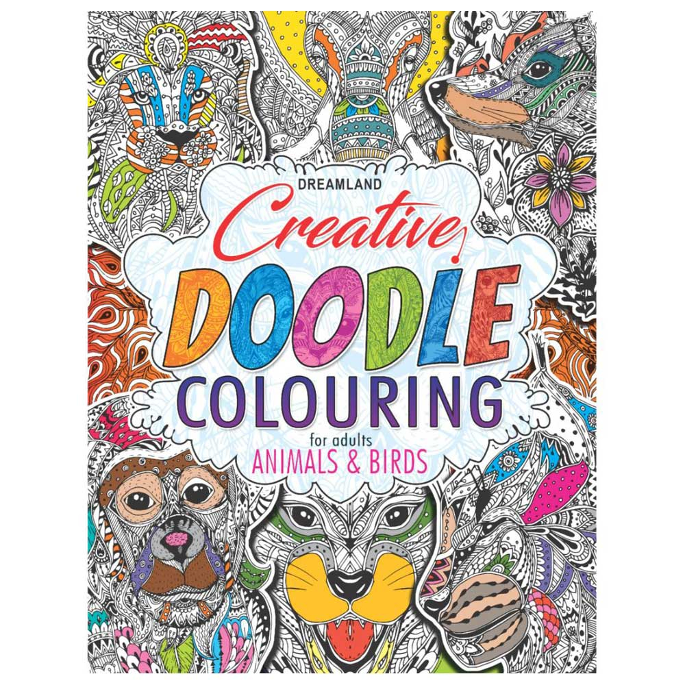 Creative Doodle Colouring - Animals & Birds
