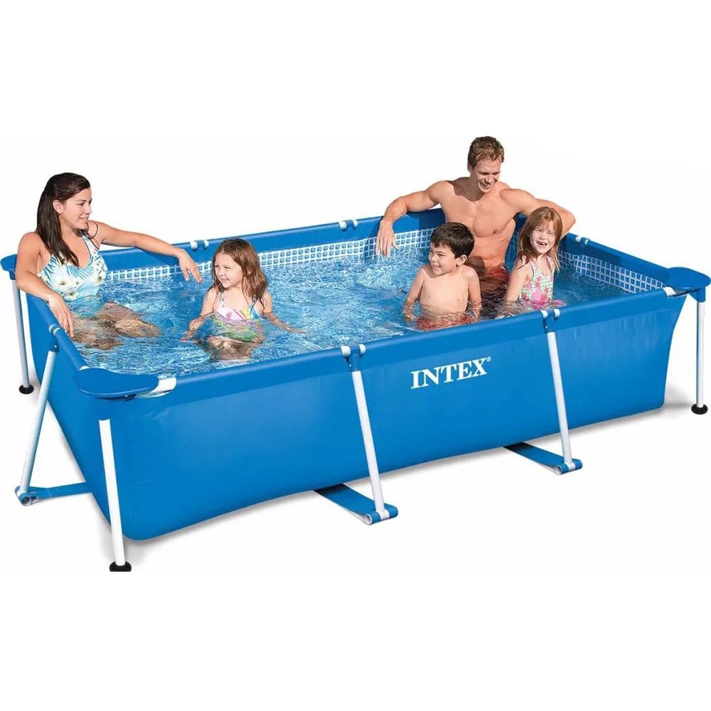 Intex Rectangular Frame Only Pool - 3x2x0.75m