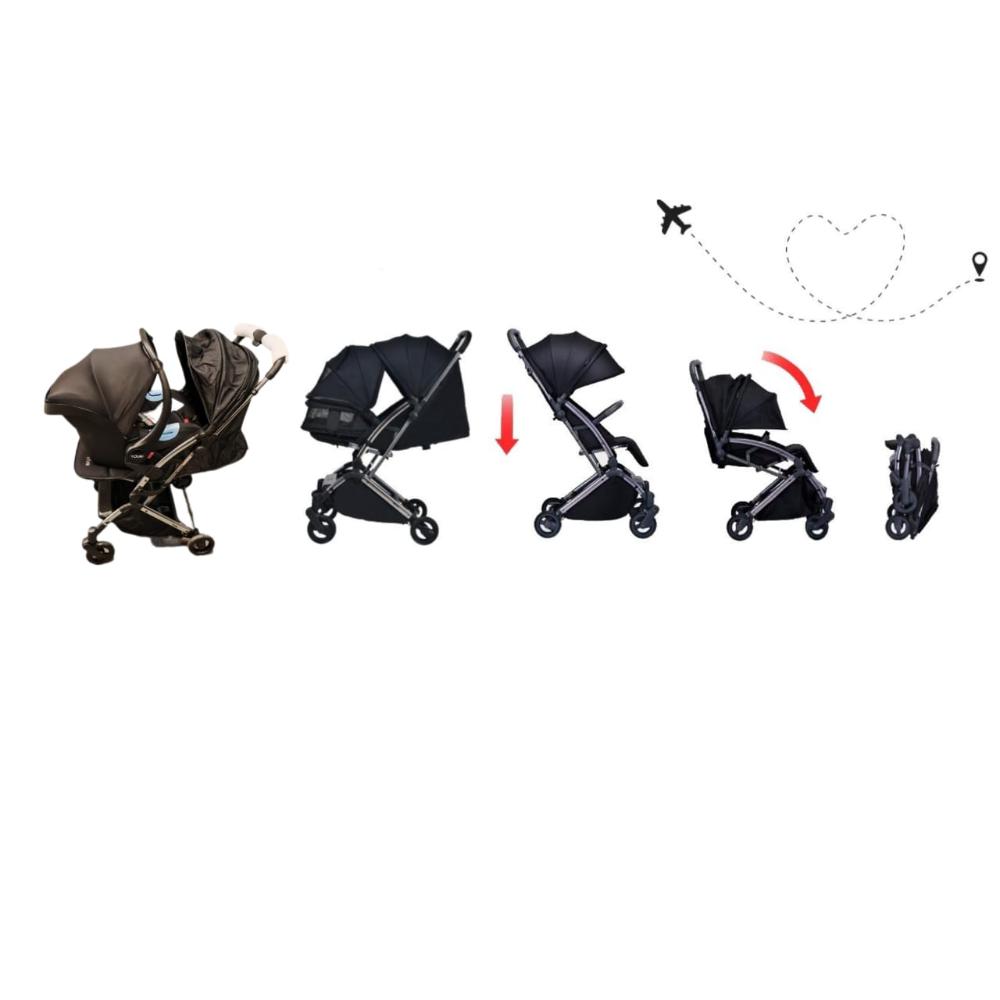 Youbi - Toddler German Travel System - Black