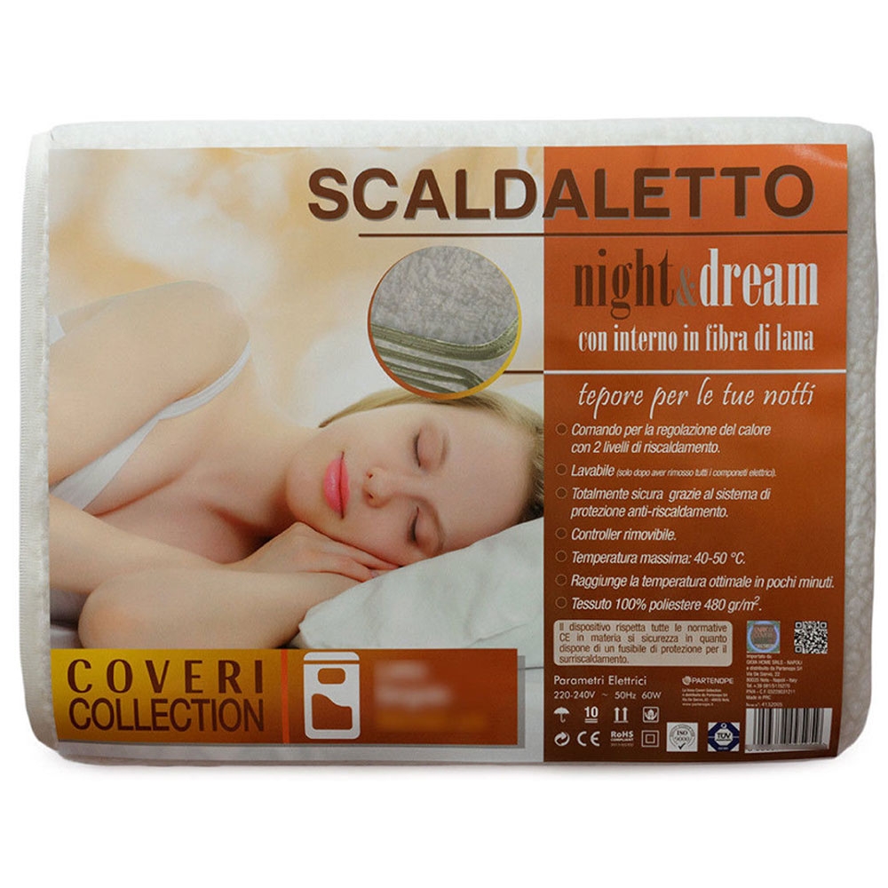 Scaldaletto - Heating Single Blanket - White