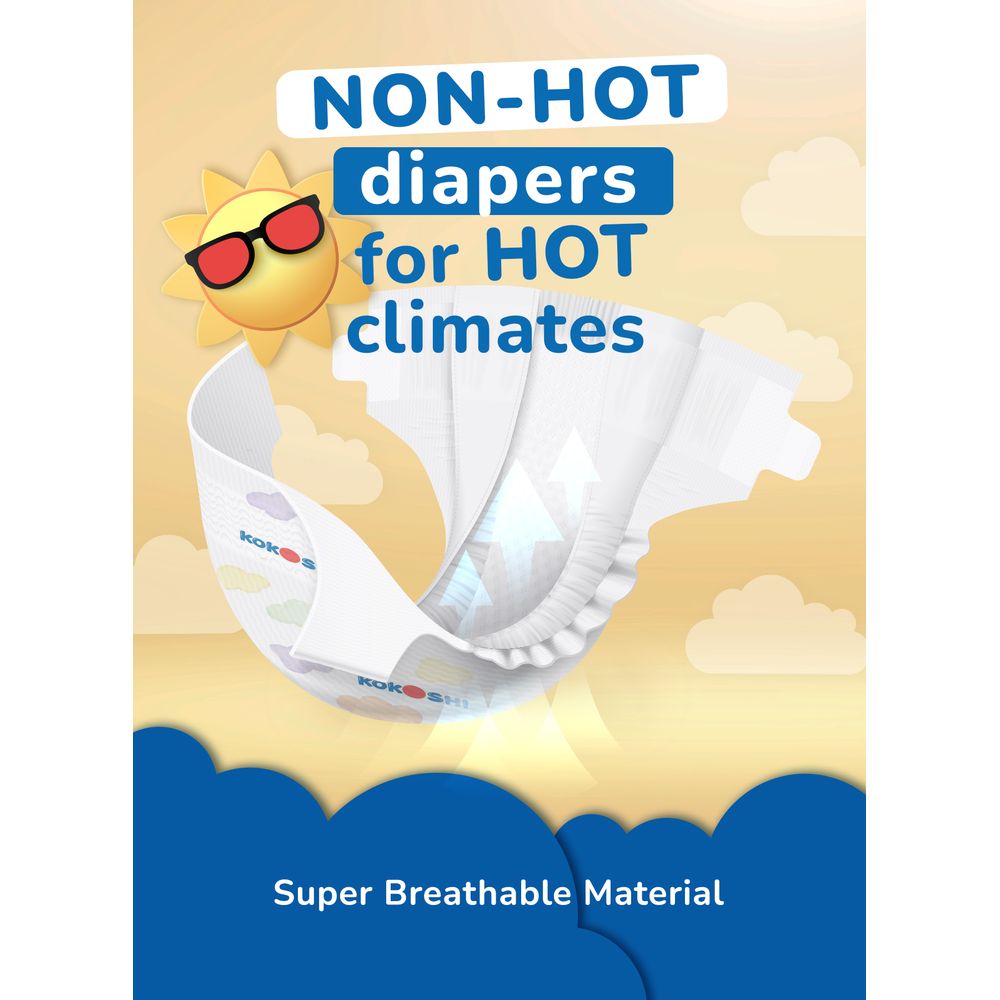 Kokoshi - Baby Diapers 9-13kg Size 4 - Large - 54pcs