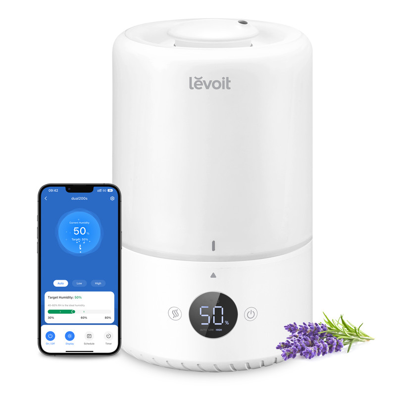 Levoit Smart Control Dual 200S Smart Cool-Mist Humidifier 3L