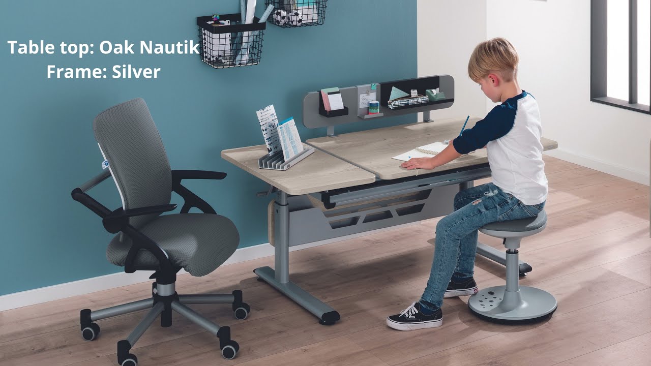 Paidi - Diego GT Desk - Slate Grey 