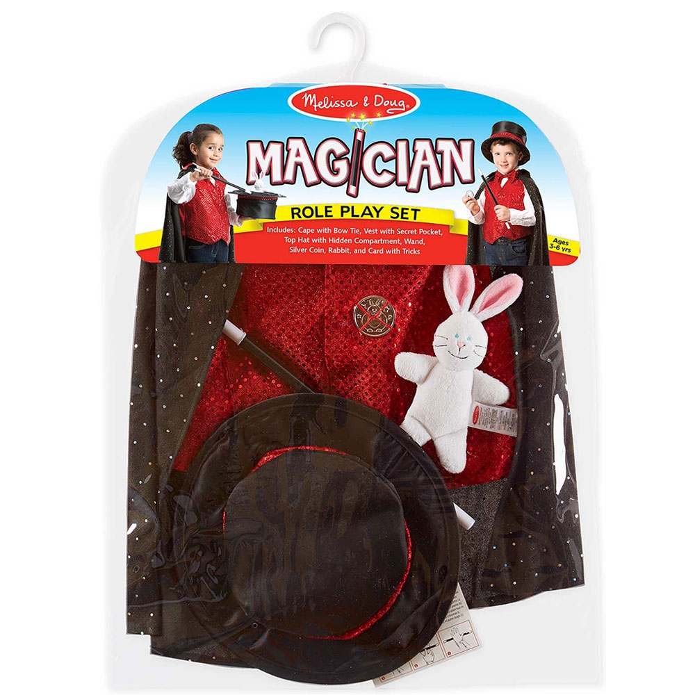 Melissa & Doug Magician Role Play Costume Set