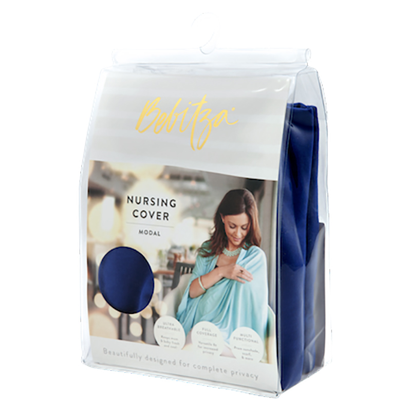 Bebitza - Modal Nursing Cover - Cobalt Blue