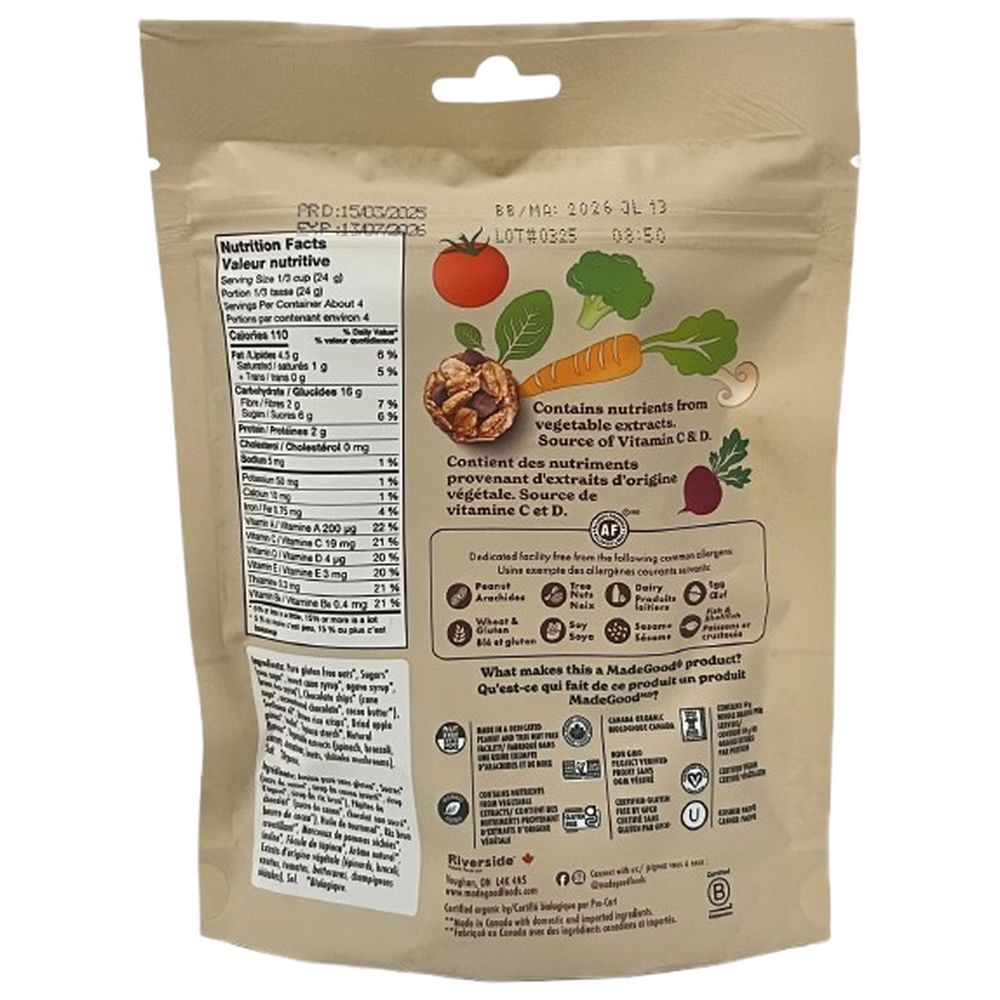 Made Good - Chocolate Chip Mini Pouch 100g