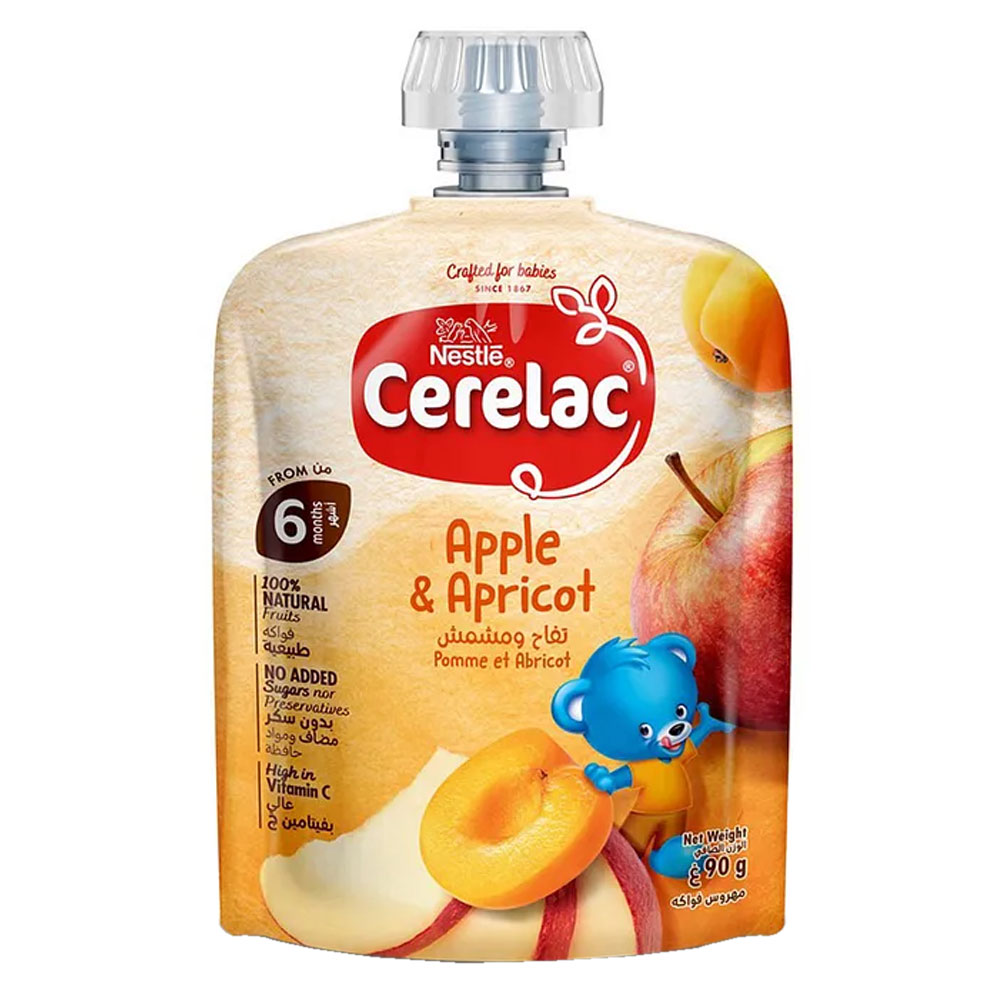 Nestle Cerelac - Apple & Apricot Puree - 90 g