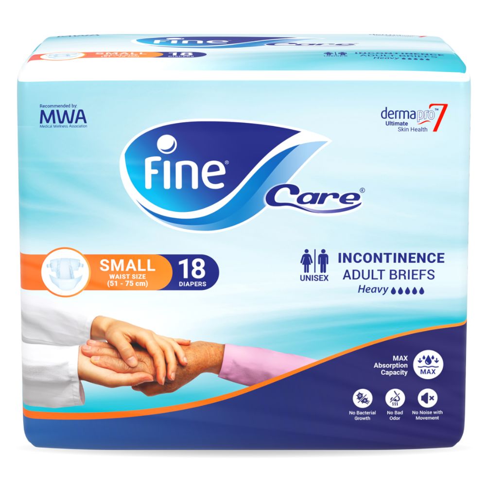 Fine Care Adult Brief Waist (51-75cm) S Pack Of 18