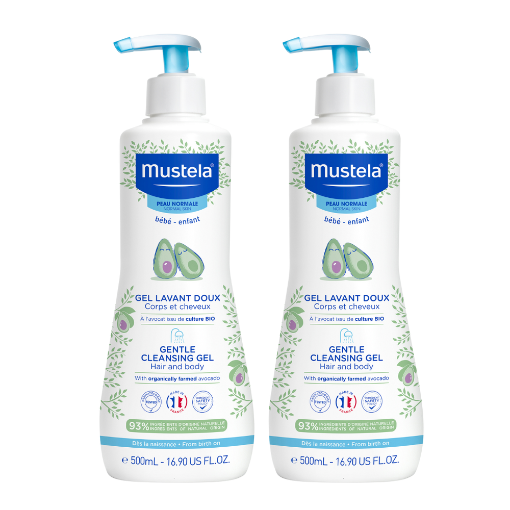 Mustela - Gentle Cleansing Gel 500ml - Pack Of 2