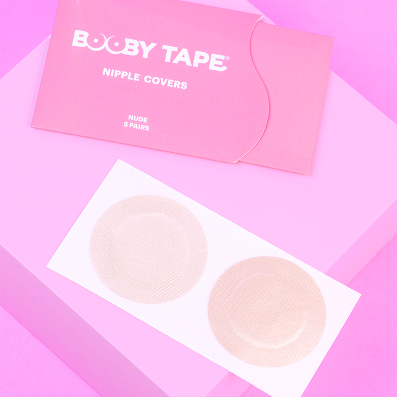 Booby Tape - Hypoallergenic Nipple Covers - Nude - 5pairs
