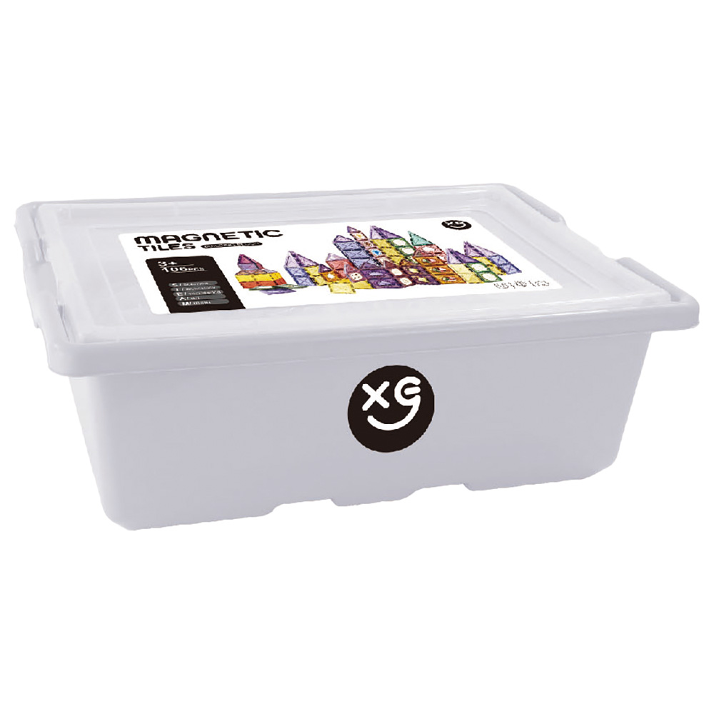 لتل ليرنرز - مكعبات تركيب مغناطيسية - 106 قطعة