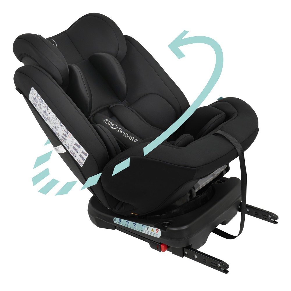 Moon - Rover Baby/Infant Car Seat 360 Degree Rotate - Black