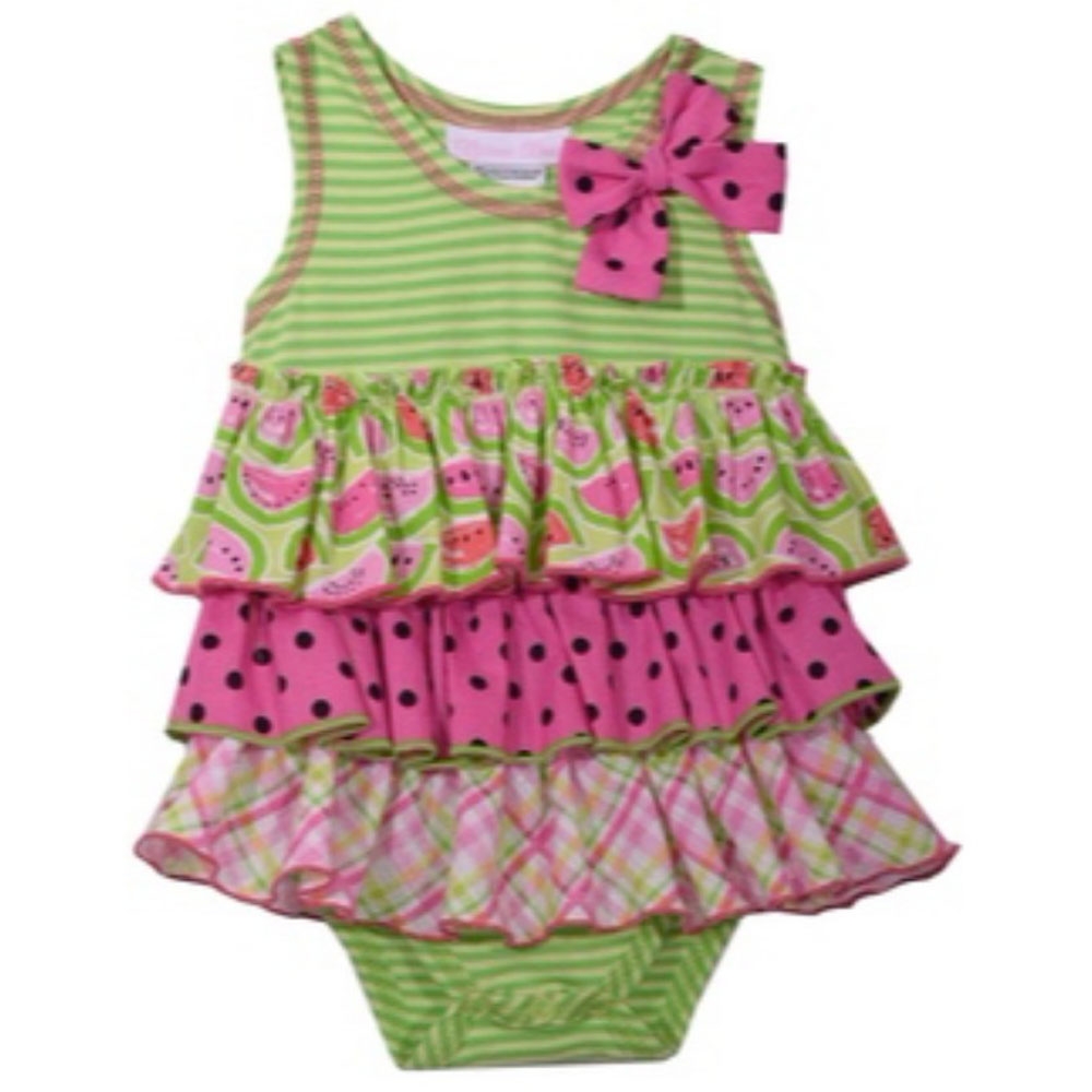 Bonnie Jean Romper - Melon