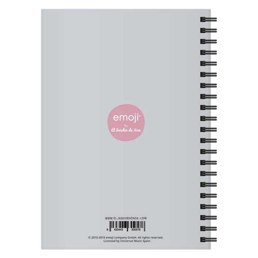emoji - Love Monkeys Wire-O A4 Notebook - Brown