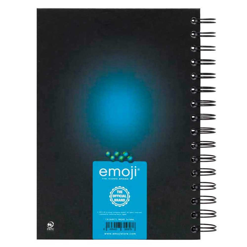 emoji - Watching You A5 Notebook