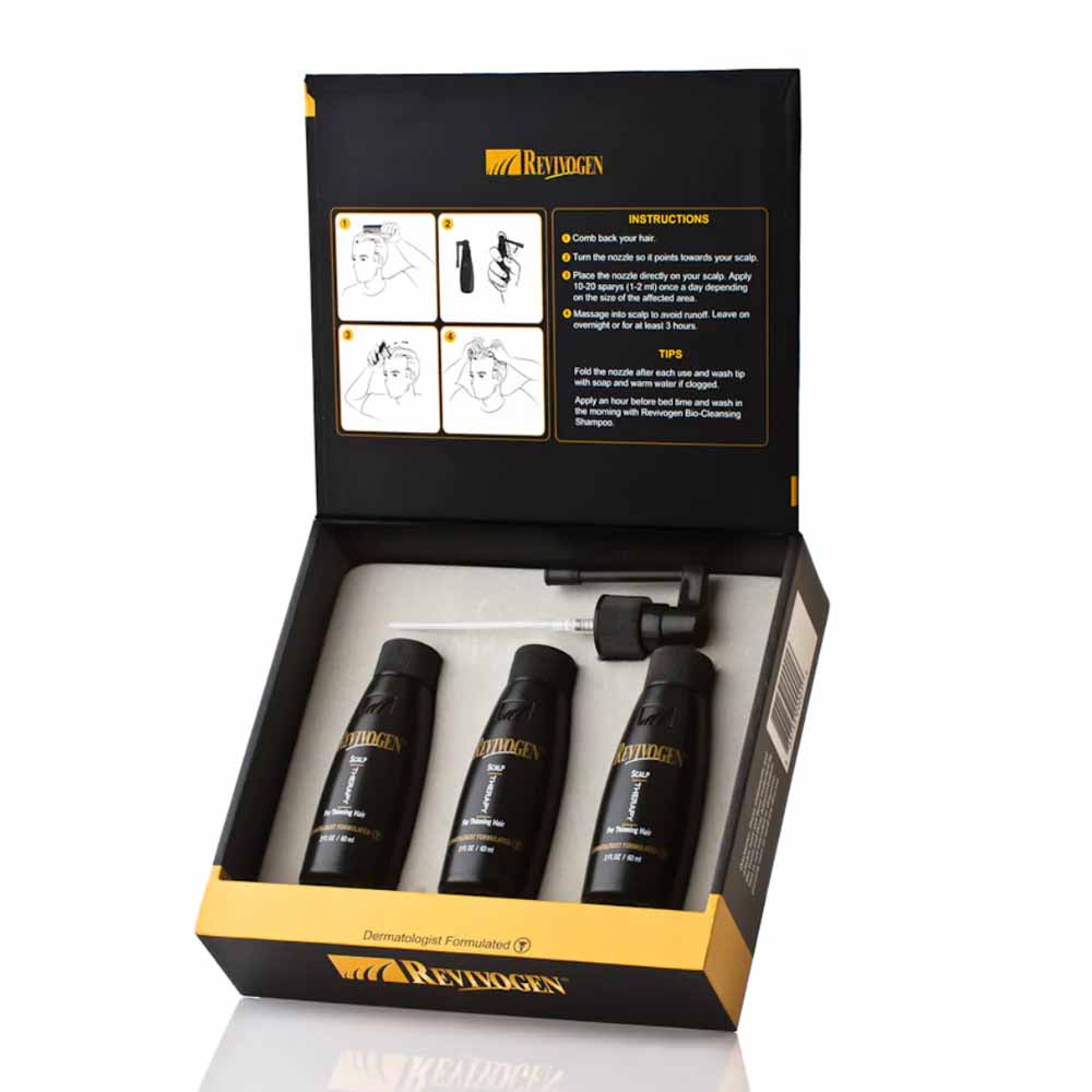 Revivogen Md Scalp Therapy For Fine, Thinning Hair 60Ml Pack of 3 Revivogen Md Scalp Therapy For Fine, Thinning Hair 60Ml Pack of 3