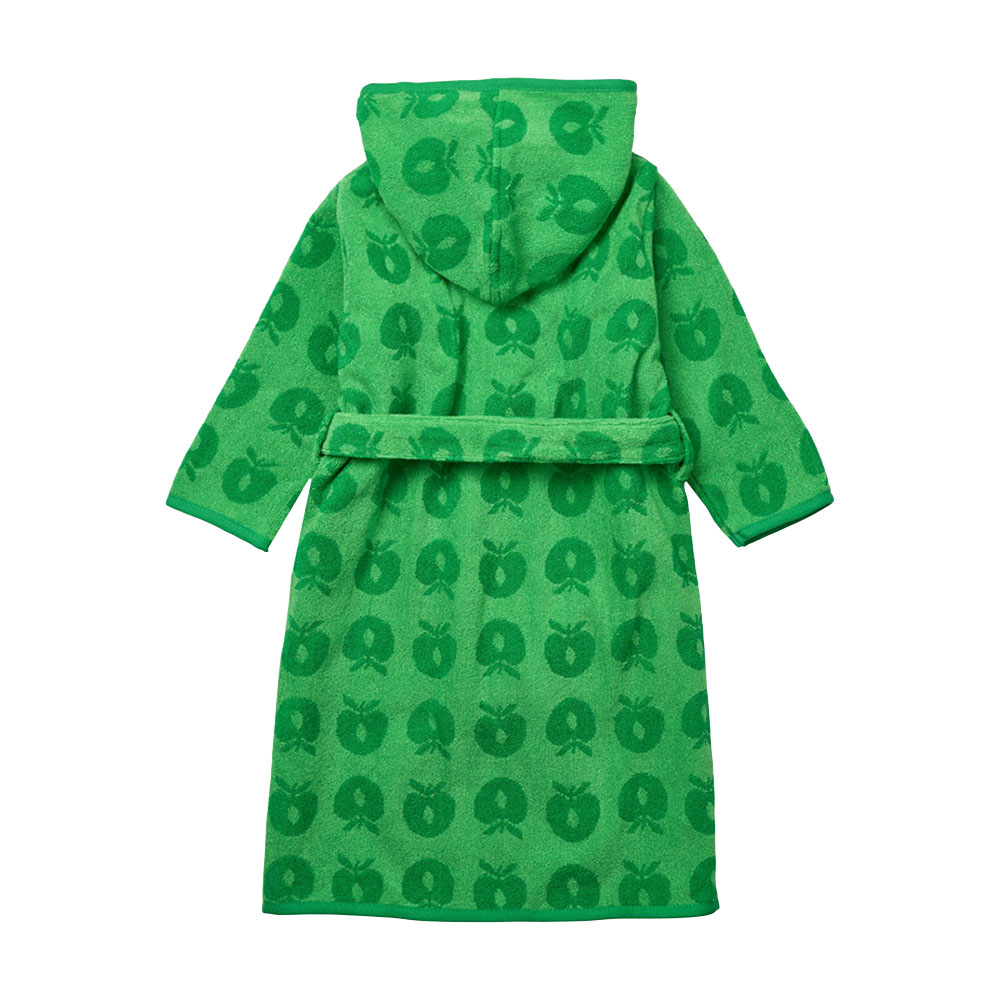 Smafolk - Apples Print Bathrobe - Green