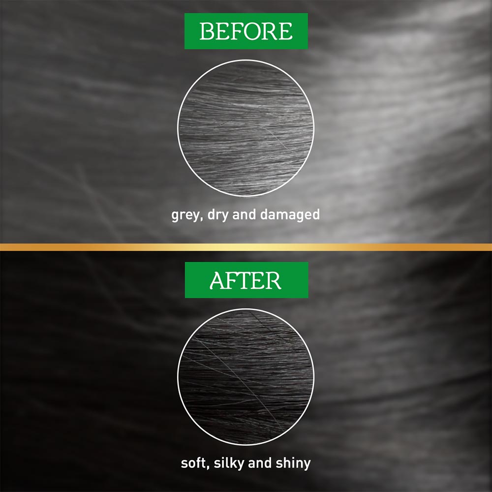 Vatika Naturals - Henna Hair Colour Natural Black - 10g - Pack of 6