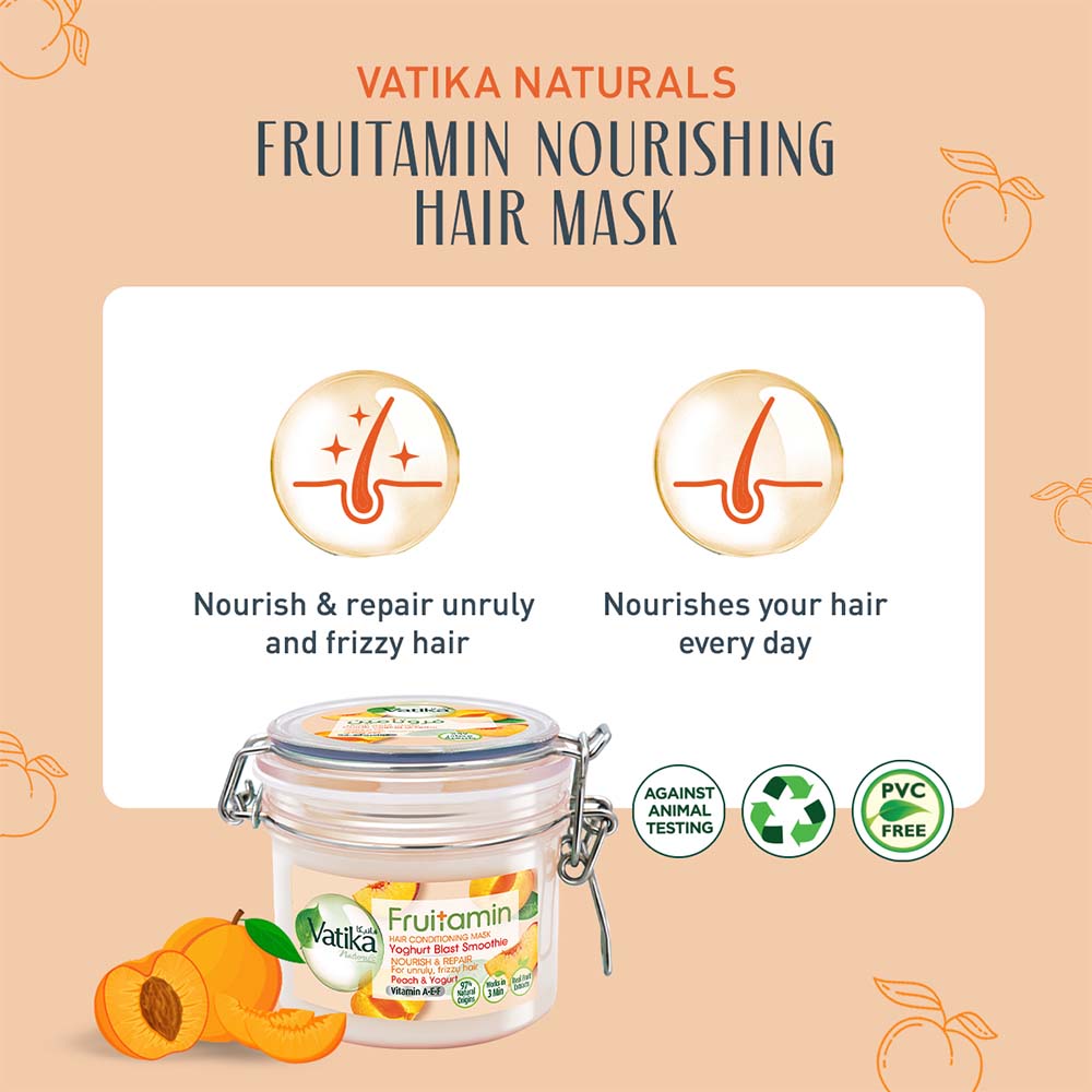 Vatika Naturals - Yogurt Blast Smoothie Hair Conditioning Mask - 350g