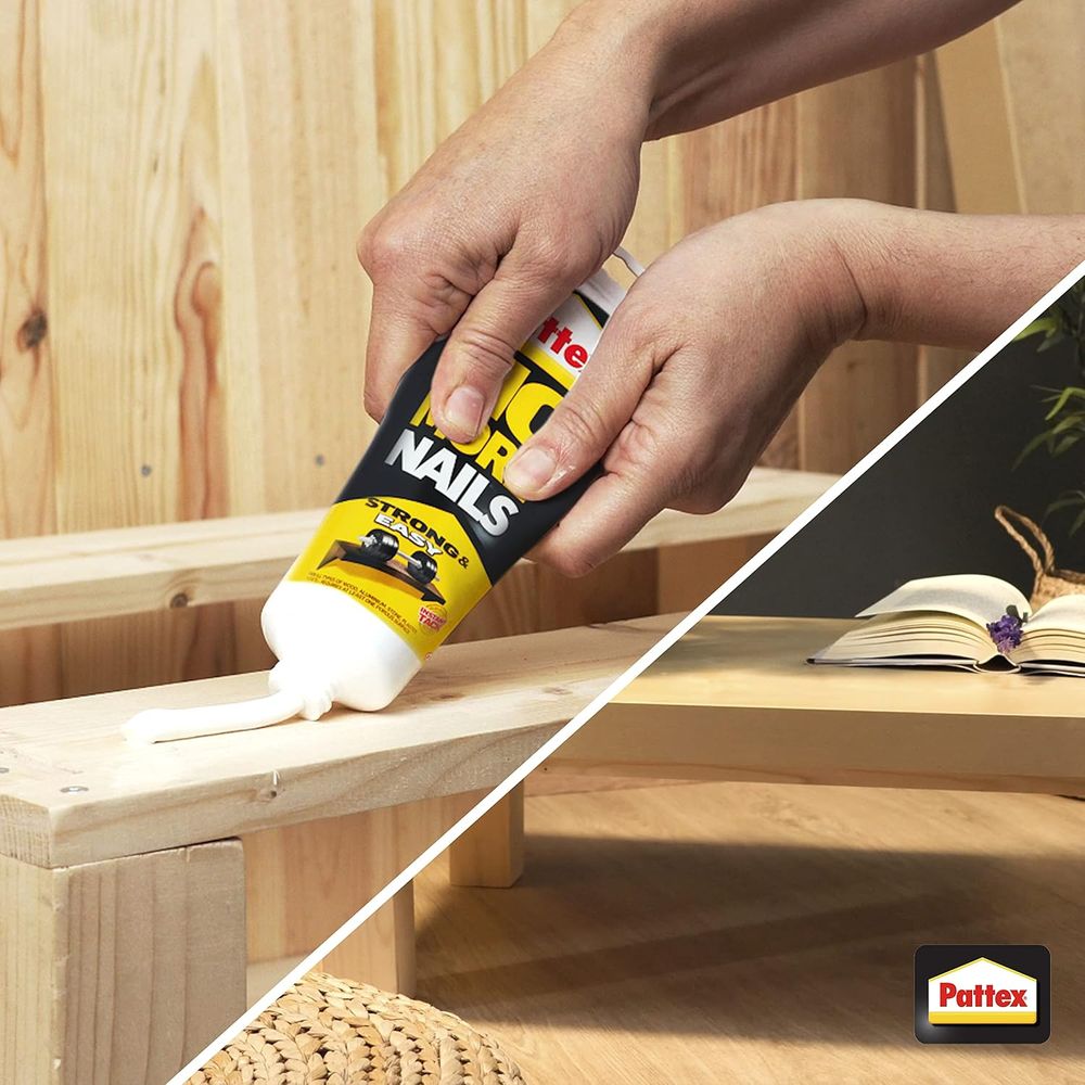 Pattex - No More Nails Strong And Easy Adhesive Tube - 50 g