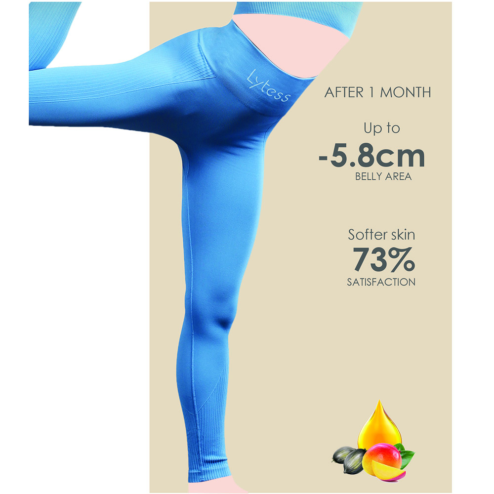 Lytess - Yogafit Slimming Leggings - Blue