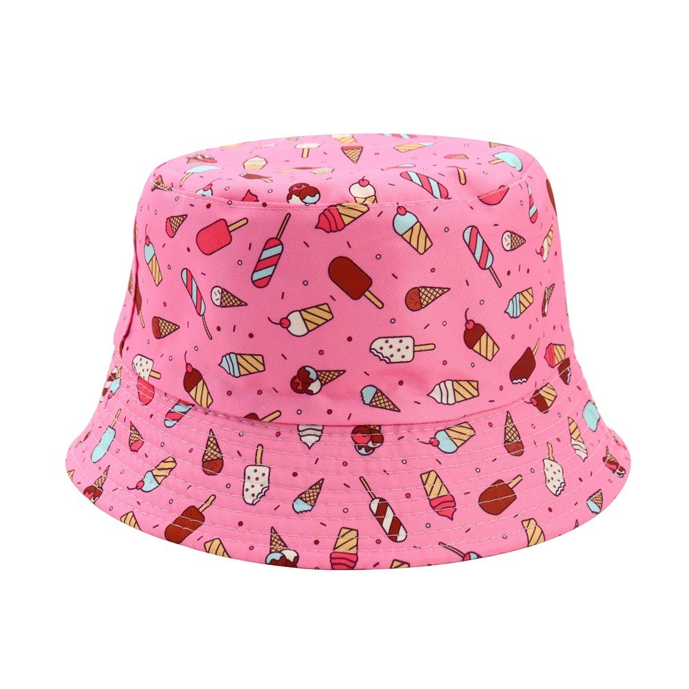 Wonder Kids - Girl's Printed Bucket Hat - Ice Cream