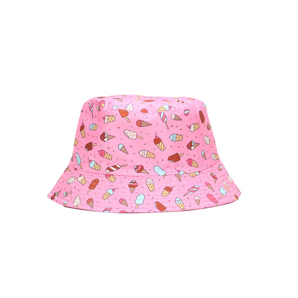 Wonder Kids - Girl's Printed Bucket Hat - Ice Cream