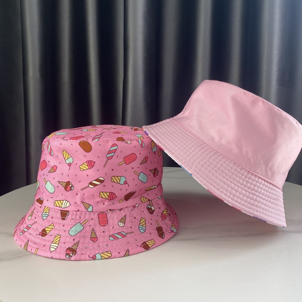 Wonder Kids - Girl's Printed Bucket Hat - Ice Cream