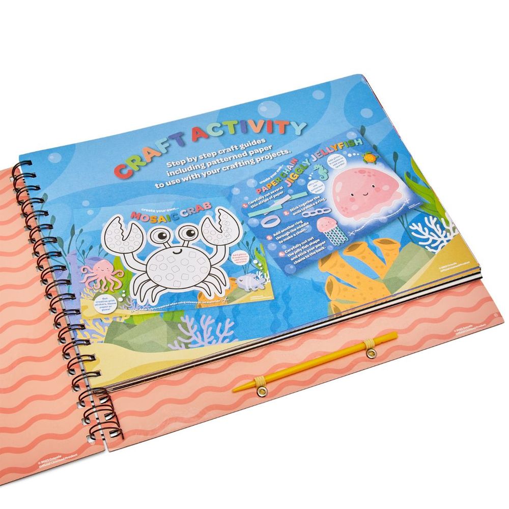 Crayola - Activity Scratch Art Coloring Pad