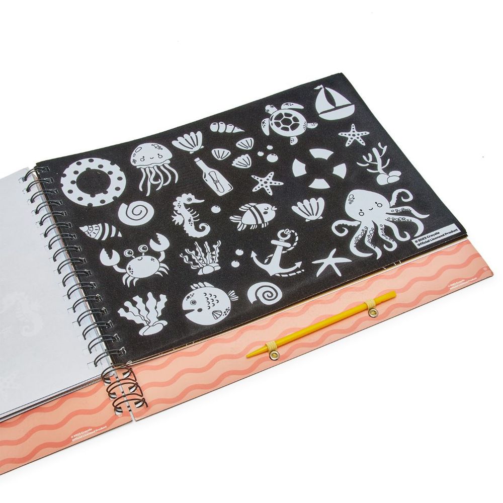 Crayola - Activity Scratch Art Coloring Pad