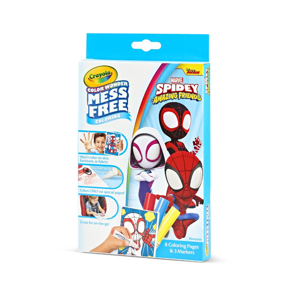 Crayola - Color Wonder Mini Box Set - Spidey & His Amazing Friends - 11 Pcs