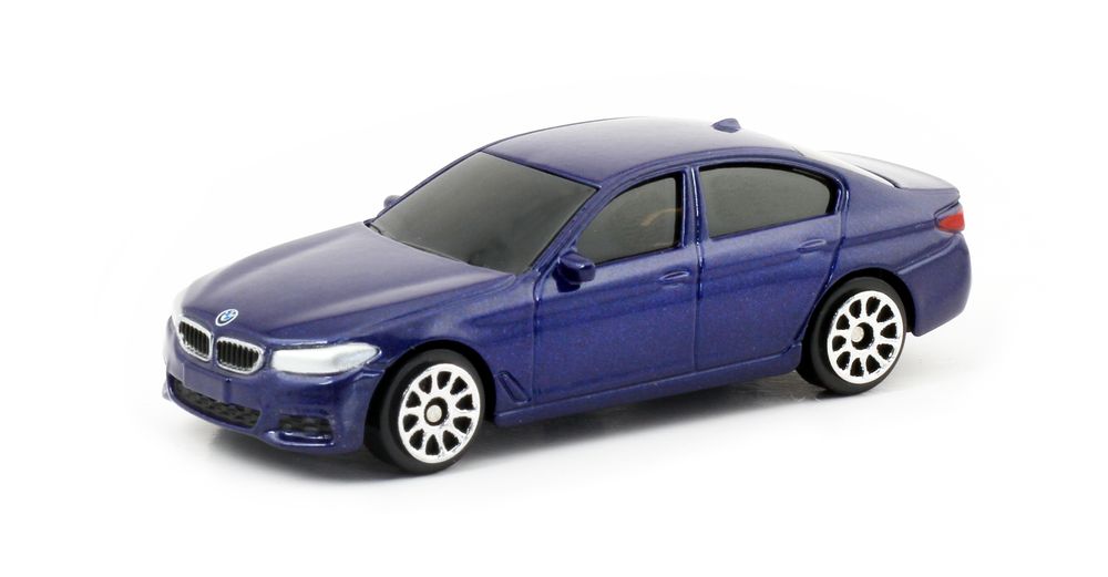 D-Power - BMW M550i Diecast Mini Car 1:64 - Assorted Colors Indigo/Black - 1pc