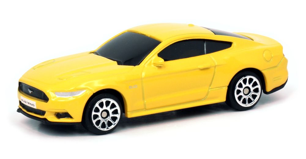 D-Power - Diecast Mini Car Set 1:64 - Ford Mustang 2015, Corvette Grand Sport 2017, Camaro 2010, Dodge Challenger, Ford F-150 - 5pcs