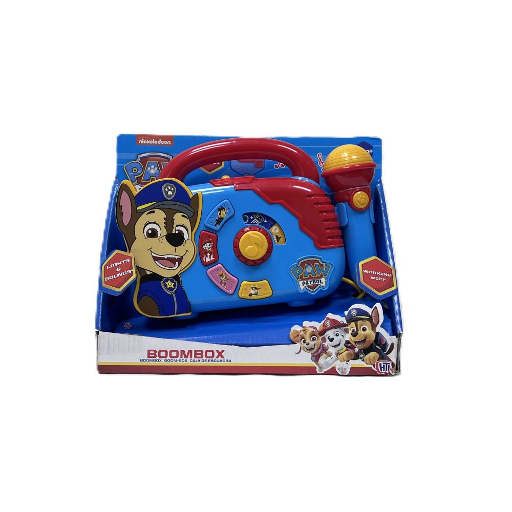 HTI - Paw Patrol Boombox With Mic Musical Playset