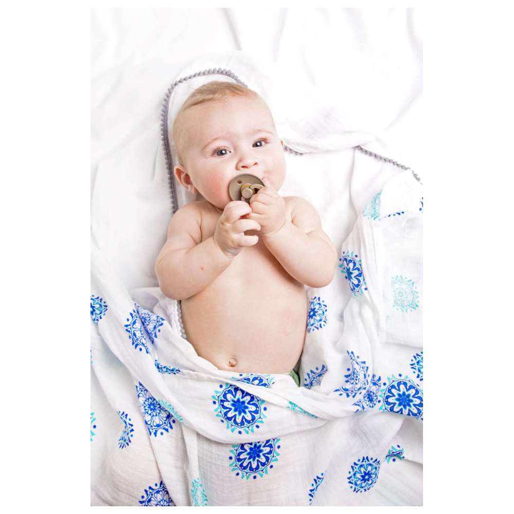 Malabar Baby - Organic Muslin Blanket - Mandala