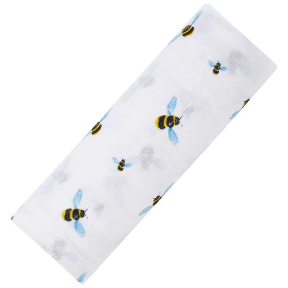 Malabar Baby - Organic Muslin Blanket - Bees
