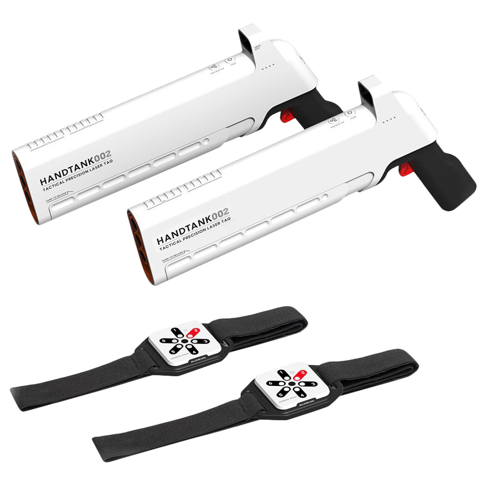 Sharper Image - Laser Tag Blast Pack Rifles - White