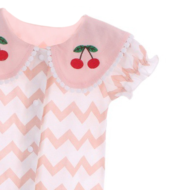 شوغر راش - طقم قطعتين - أفرول برقبة دائرية مع بندانة للبنات - وردي