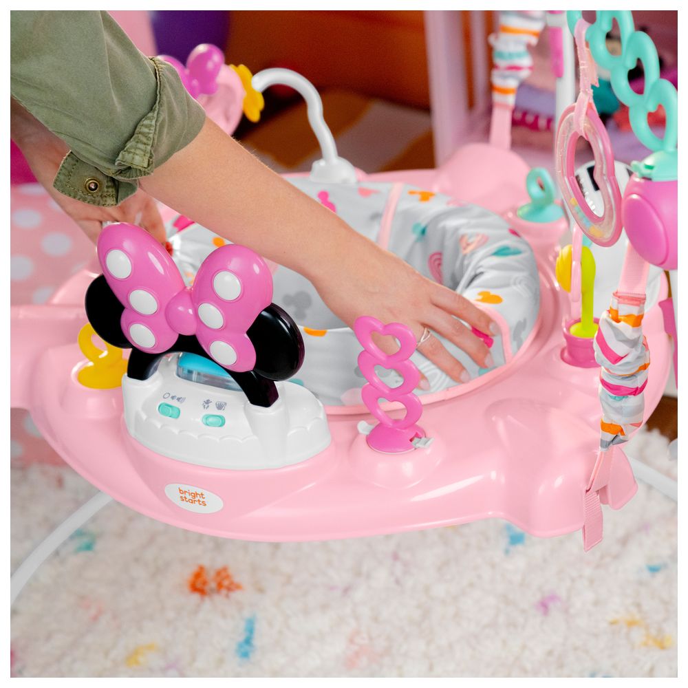 برايت ستارتس - نطاطة الأنشطة - ميني ماوس - زهري