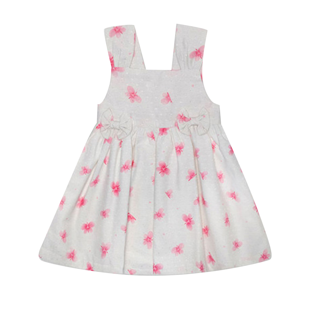 جولز آند جولييت - فستان ديزيريه بدون أكمام للبنات - أبيض