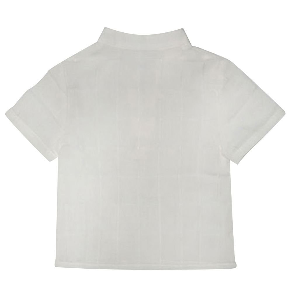  جولز آند جولييت - قميص آزاد بأكمام قصيرة من الكتان - أبيض